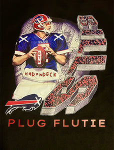 PLUG FLUTIE TEE “Bullet Black”