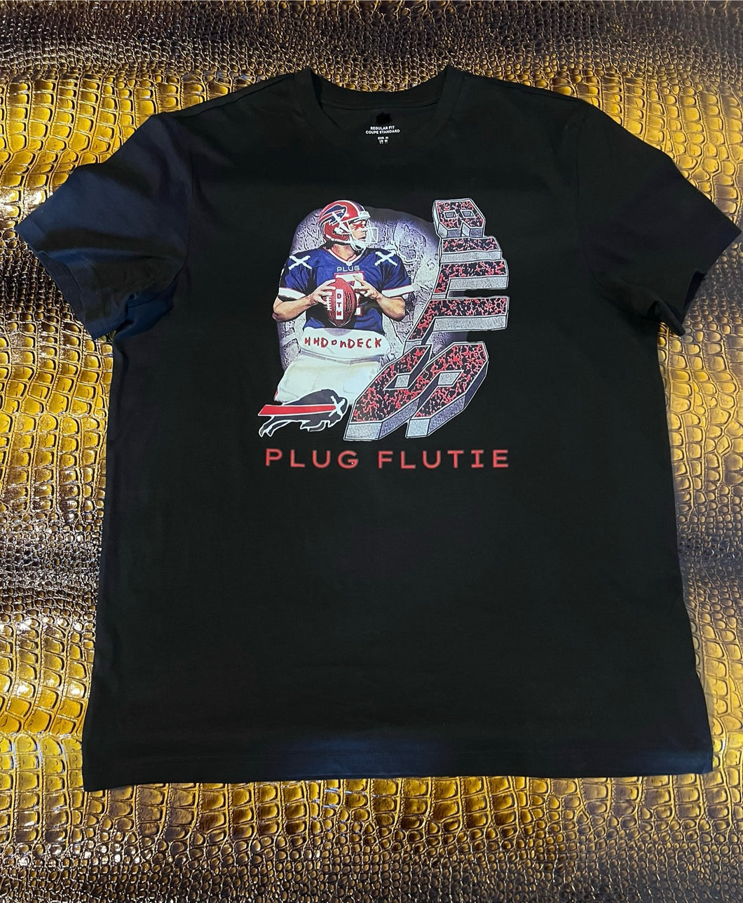 PLUG FLUTIE TEE “Bullet Black”